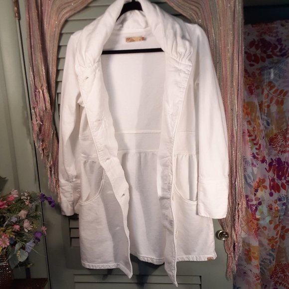 prAna button up fleece 'Mariska' jacket sz M - Picture 9 of 12